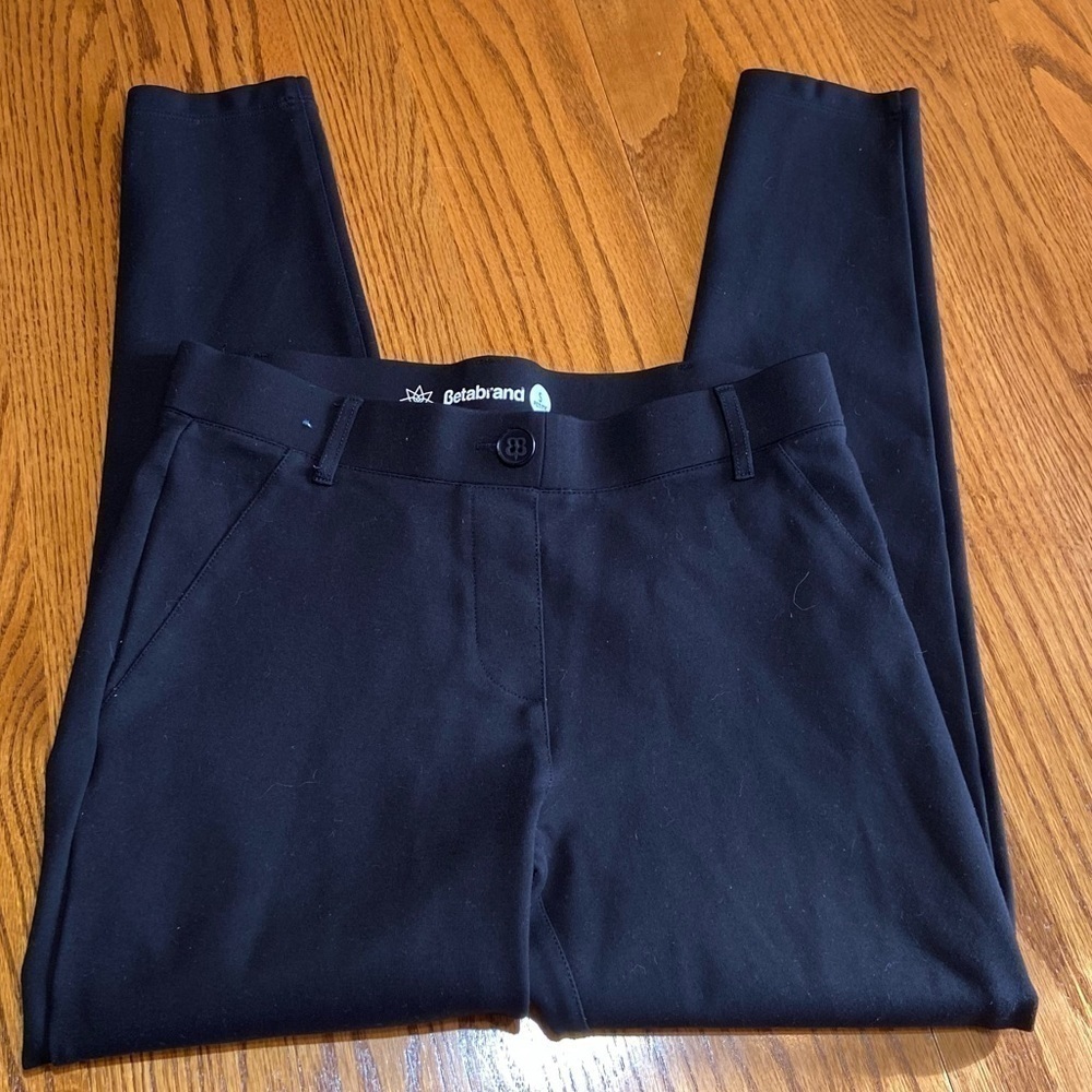 Betabrand Petite Black Pants Size Small